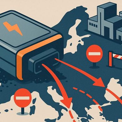 The way the recycling of e-car batteries currently works in Europe is hardly profitable. (Image:Dall-E / AI-generated)