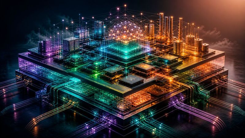 Die Basis für eine KI-Fabrik ist eine vertrauenswürdige Dateninfrastruktur.(Bild:  KI-generiert)