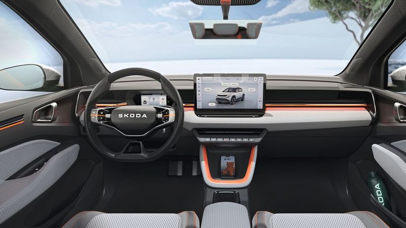 Der Epiq ist als Fünfsitzer konzipiert. (Bild: Skoda)