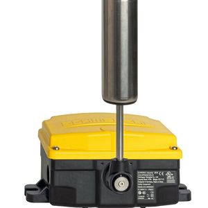 Aufgrund des modularen Designs lassen sich mit der HDS-Plattform auch Bandschieflaufschalter realisieren.(Bild:  Schmersal)