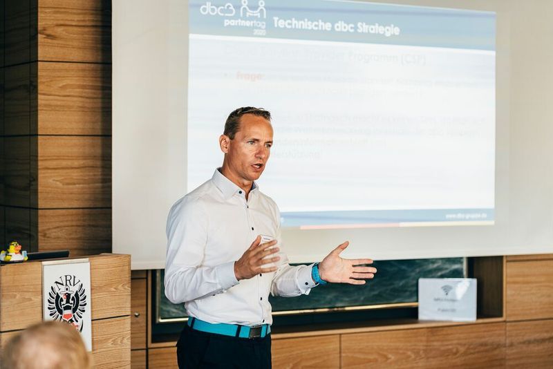 Harald Bootz (C&P) zur technischen dbc-Strategie und Microsoft 365 ready. (dbc)