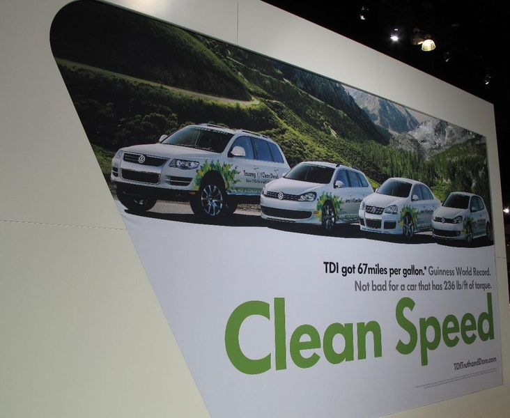 Volkswagen – sauber und schnell. (Archiv: Vogel Business Media)