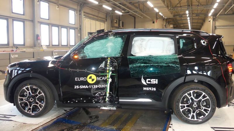 Die großen SUV führte der Smart #5 an.  (Bild: Euro NCAP)
