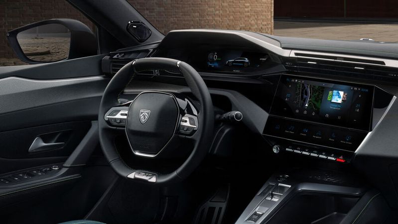 Neuwagenkäufer des Peugeot 308 könnten demnächst wieder auf einen analogen Tachometer blicken.(Bild:  Peugeot)