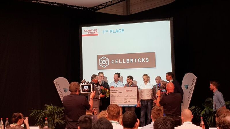 Den Start-up-Award gewann dieses Jahr das Bioprinting-Unternehmen Cellbricks aus Berlin.  (D.Quitter/konstruktionspraxis)