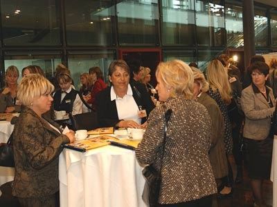 Die Unternehmerinnen nutzten den Kongress als Plattform, um Kontakte zu knüpfen und das eigene Netzwerk auszubauen. (Archiv: Vogel Business Media)
