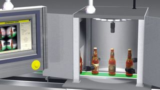 Das Inspektionsergebnis kann vom Maschinenpersonal am Display verfolgt werden. Bild: Cognex (Archiv: Vogel Business Media)