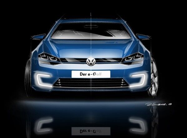 Der neue e-Golf kann ab sofort bestellt werden. (Bild: Volkswagen)