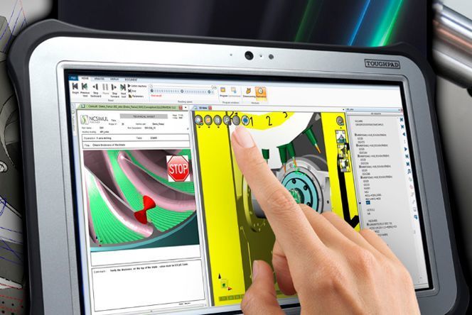 WYSIWIC: 3D Maschinensimulation in Echtzeit und mobil verfügbar. (Bild: Spring Technologies)