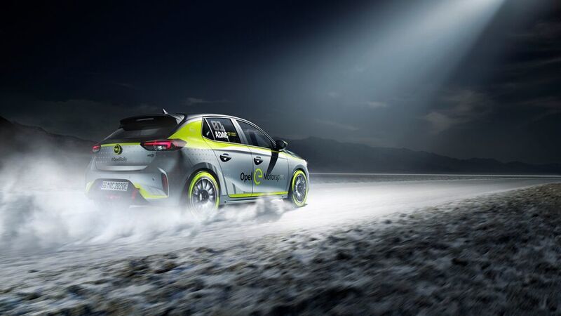 Opel hat mit der Entwicklung des Corsa-E Rally begonnen. (Opel Automobile)