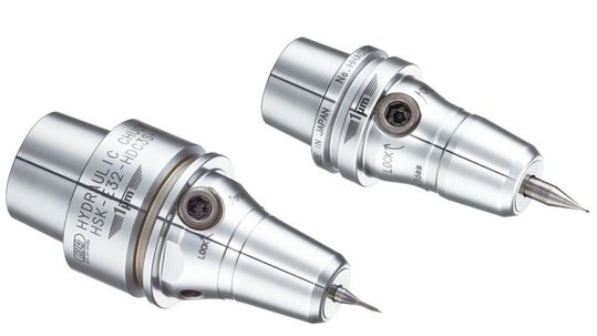 Tasseaux hydrauliques Big Daishowa : une technologie de serrage haute précision garantissant une excellente concentricité, une grande rigidité, et une répétabilité optimale pour les opérations d'usinage es plus exigeantes.(Source :  Big Daishowa)
