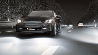 Der Zulieferer Osram Continental hat eine sogenannte Light Engine entwickelt. Das Konzept soll standardisierte und somit kostengünstige LED-Technik für Scheinwerfer ermöglichen.  (Osram Continental)