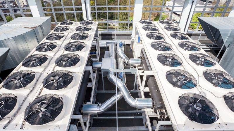 Bei effizienten HLKK-Systemen spielt die Antriebstechnik eine zentrale Rolle.(Bild:  ©denboma/stock.adobe.com)