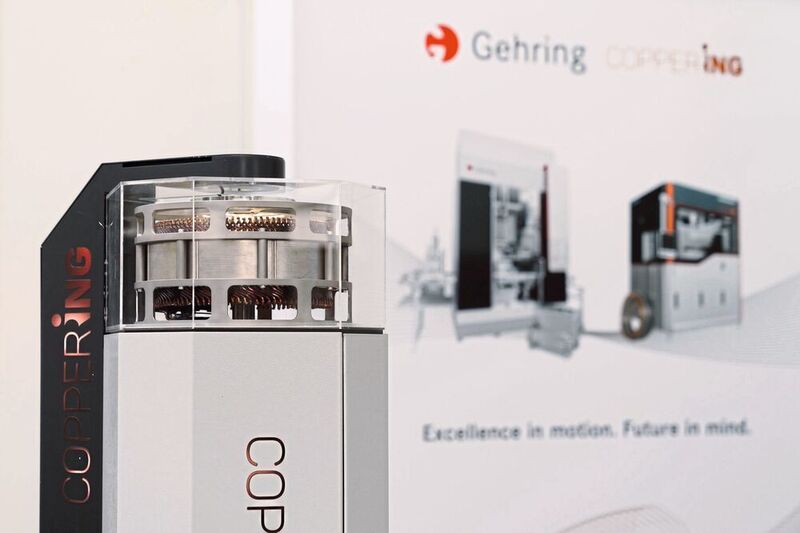 With its complete solutions for stator production, Gehring relies on technology and system know-how from a single source.  (Gehring)