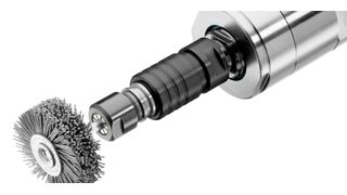 Die Baureihe der BME-Motoren für Bürstanwendungen liefern hohes Drehmoment bei niedrigen Drehzahlen in kompakter Bauform. (Bild: MD Drucklufttechnik GmbH & Co. KG)