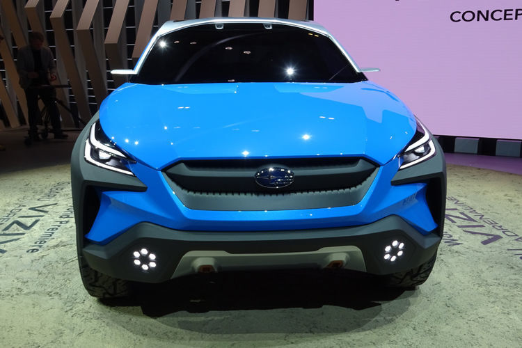 Subaru führt seine Geschichte aus den vergangenen Jahren fort und hat wieder eine Studie namens Viziv dabei. Der Gesamtname des Modells lautet Subaru Viziv Adrenaline Concept. (Seyerlein/»kfz-betrieb«)