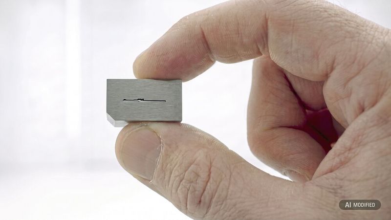 Eine hochpräzise Komponente für ICT-Stanzanwendungen, die sich auf der «Cut P»-Serie wiederholgenau reproduzieren lässt. (Bild: Agie Charmilles SA)