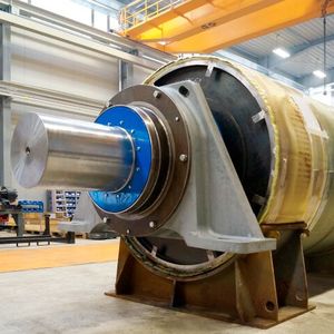 Das Standardlagergehäuse von Doppelstadt kommt als Antriebstrommel weltweit zum Einsatz.(Bild:  Doppelstadt)