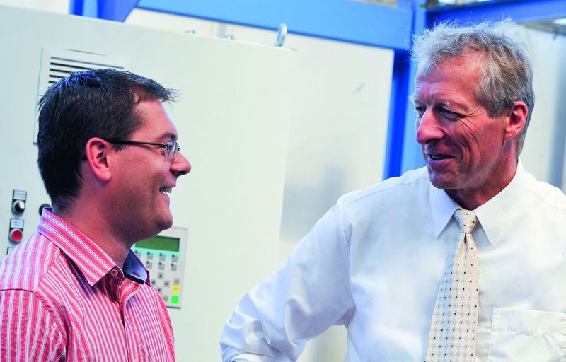 „Wir wollten mit der neuen Maschinengeneration bei der Antriebstechnik auf das neueste Pferd setzen und viel Technik mit möglichst wenig Komponenten in der Anlage haben.“ (Archiv: Vogel Business Media)