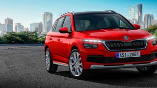 Skoda nimmt mit dem Kamiq ein neues SUV ins Programm, das sich unterhalb von Kodiaq und Karoq eingliedert. (Skoda)