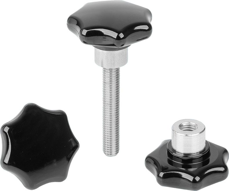 06209-01-k1514-sterngriffe-kunststoff-vorstehender-stahlbuchse-star-grips-plastic-protruding-steel-bush (KIPP SCHWEIZ AG)