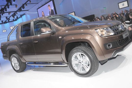 Der Amarok ist der mit einer Länge von 5,25 m der längste in seiner Liga und hat die größte Ladekapazität.  (Archiv: Vogel Business Media)