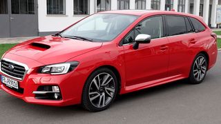 Der neue Levorg 1,6 GT ist nur als Kombi und nur mit 1,6 Liter Turbo Benziner erhältlich. (Foto: Wolfgang Sievernich)