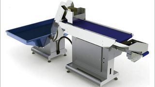 Das Zuführsystem von Adept Technology ist überall dort einsetzbar, wo leichte Schüttgutteile bis 150 mm Hauptabmessung flexibel und schnell zugeführt werden müssen. Bild: Adept Technology (Archiv: Vogel Business Media)