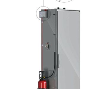 Das Löschmodul Basic bietet einen einfachen, günstigen Grundschutz und ist für den sicheren Einsatz unter robusten und staubigen Umgebungsbedingungen geeignet.(Bild:  Integra)