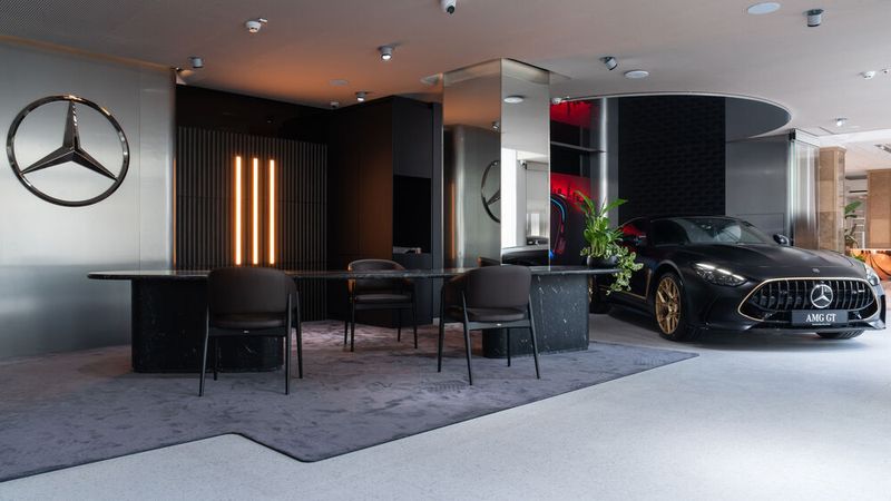 Das Atelier ist die Anlaufstelle für Luxus aus dem Mercedes-Konzern (Bild: Mercedes-Benz Group)