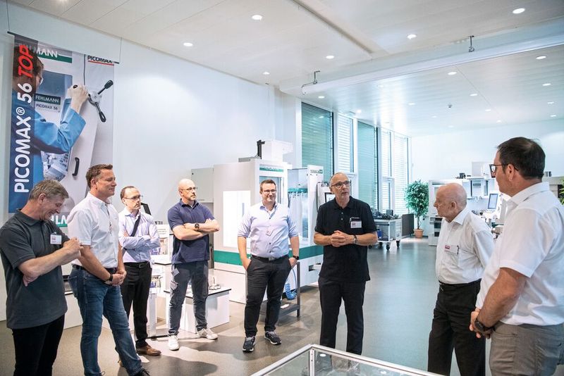 Firmenrundgang bei der Fehlmann AG. (Bild: Thomas Entzeroth)