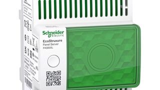 Schnell installiert und dank integrierter Webseiten einfach konfiguriert: Der Panel Server von Schneider Electric. (Bild: Schneider Electric GmbH)