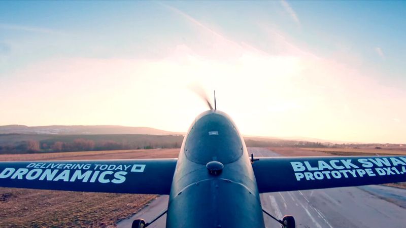 Der Drohnen-Frachtservice von Hellmann soll im nächsten Jahr starten. (Bild:  Hellmann)