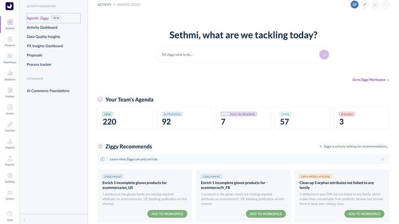 Mit dem Wechsel von assistierenden zu ausführenden Agenten verlagert sich der Kontrollbedarf im Produktdatenmanagement. Entscheidend wird die Nachvollziehbarkeit einzelner Attributänderungen.(Bild:  Akeneo)