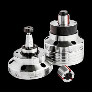 Der Maxxos-Spanndorn von Hainbuch erreicht in Kundenprojekten Genauigkeiten von unter 2 Mikrometer in der Spannsituation.(Bild:  Hainbuch)