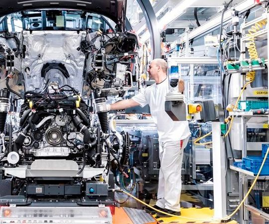Das Statistische Bundesamt hat wieder mal keine guten Neuigkeiten zum Thema Auftragsbestand in der deutschen Industrie. Vor allem der Automobilbau leidet schon recht lange an zurückgehenden Orders, wie die dpa erfahren hat.(Bild:  Audi)