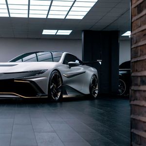 Das Erstlingswerk der neuen Sportwagenmarke Naran heißt schlicht „The Naran“.(Bild:  Naran Automotive)