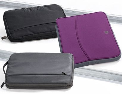 Ebenfalls nur in den Süd-Filialen gibt es eine Notebookhülle für 5,99 Euro. Aldi bietet die Tasche für 7- bis 17,3-Zoll-Geräte an. (Bild: Aldi)