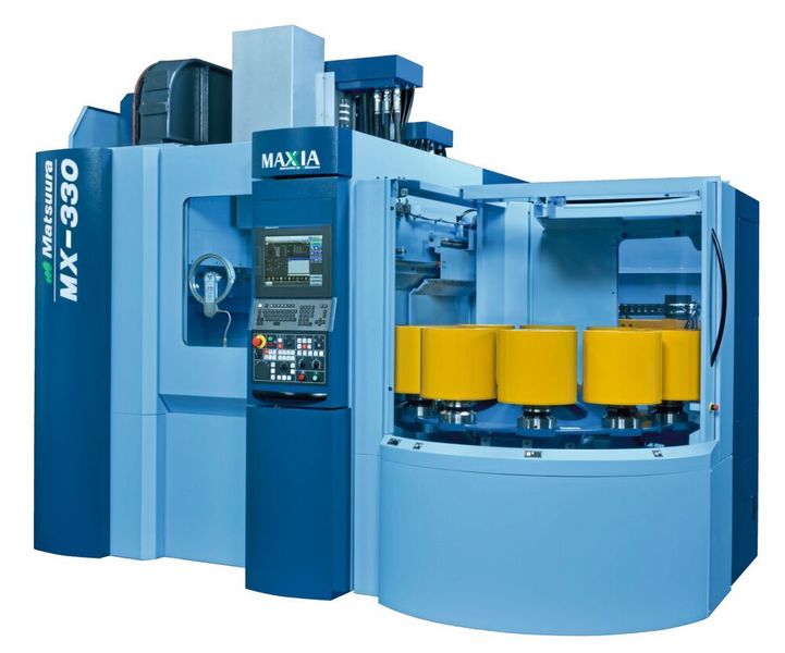 Neuheit auf der AMB 2018: 5-Achsen-Vertikal-Bearbeitungszentrum MX-330 PC-10. (Matsuura)