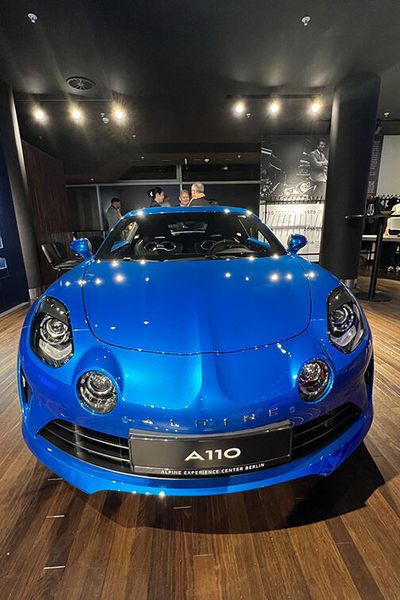... das derzeit einizige Alpine-Modell, die A110. (Bild: Autohaus König)