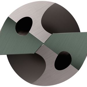 The special tip design of the "CoroDrill Dura 462" significantly reduces cutting forces and improves positioning accuracy, especially in applications with tight tolerances.(Image: Sandvik)