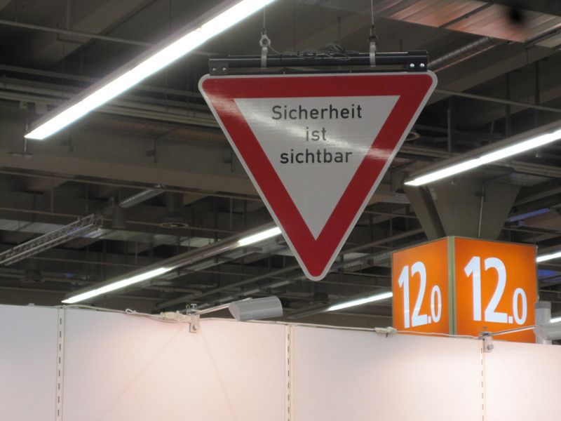 Und natürlich dürfen Verkehrsschilder nicht fehlen (Foto: Sandra Schüller)