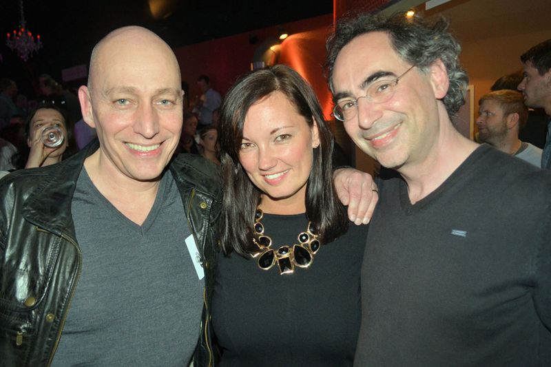 Andrea Bollers, Alexander Hecker (l.), beide Microsoft, und Andreas Raum (Freyraum) (IT-BUSINESS)