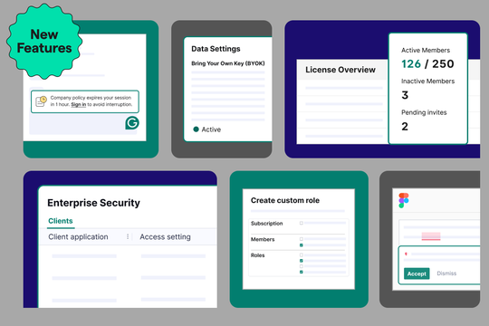 Grammarly hat neue Funktionen für die KI-basierte Kommuniationsassistenz integriert.(Bild:  Grammarly)