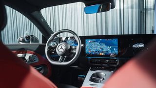 Cockpit des Mercedes CLA 250+ Shooting Brake mit EQ Technologie: In China soll der vollelektrische CLA mit einem KI-Agenten von ByteDance ausgestattet werden. (Bild: Mercedes-Benz AG)