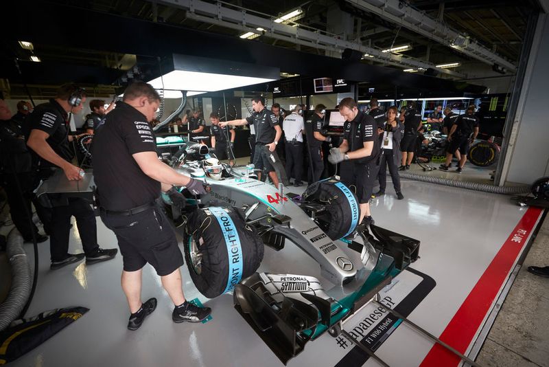 Rückblick auf eine erfolgreiche Formel-1-Saison für Mercedes AMG Petronas und EBM-Papst. (Bild: Daimler)