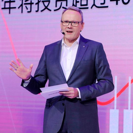 Stephan Wöllenstein ist Volkswagens Chef in China.(Bild:  Volkswagen)