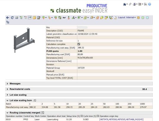 Classmate EasyFinder von Simus Systems macht die Suche in großen Datenbeständen komfortabel und effektiv.(Bild:  Simus Systems)
