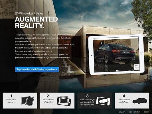 Red Dot: Auszeichnung für die BMW Individual 7er Augmented Reality App (BMW)