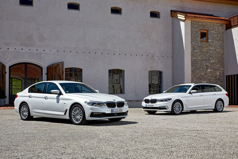 Meistverkauftes Auto in der oberen Mittelklasse: BMW 5er, 4.375 Neuzulassungen. (BMW)